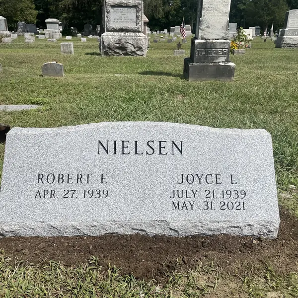 Slant monument example