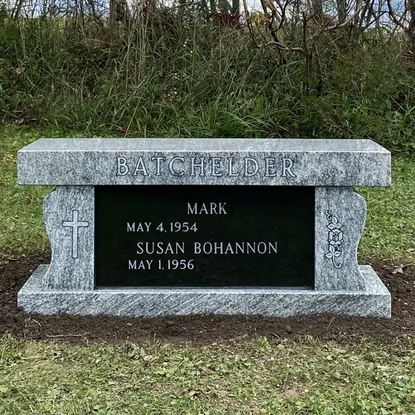 Cremation memorial by Champlain Monuments